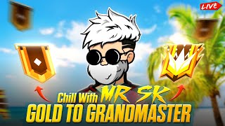 🔴Live Dominating Top 1 Grandmaster V Badge Lobby🗿😤Serious Grandmaster Pushing😡Garena Free Fire [upl. by Eelac]