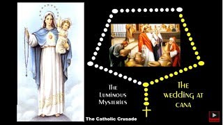 The Luminous Mysteries  VIRTUAL ROSARY  Thursdays [upl. by Melone710]