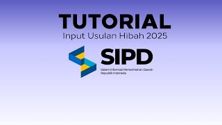 INPUT USULAN HIBAH 2025 SIPDRI [upl. by Kristie956]