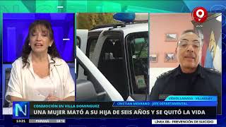 Detalles policiales del homicidio seguido de suicidio en Villa Domínguez [upl. by Honey]