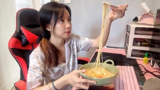 备餐vlog：做面条太好玩啦，一次搞定一周的午餐！ [upl. by Hars]