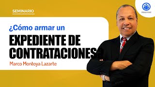 Como armar un expediente de Contrataciones [upl. by Fawcette]