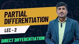 Type 1 Direct partial differentiation  engineeringmaths1 SKSIRSMATHSACADEMY [upl. by Stag]