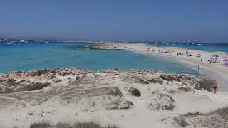 formentera  platja de ses illetes  baleares [upl. by Akaenahs]