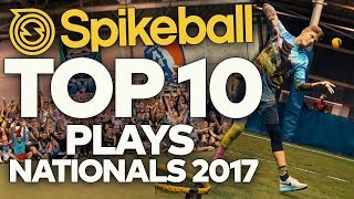 Top 10 Plays  Spikeball Nationals 2017 [upl. by Chase]