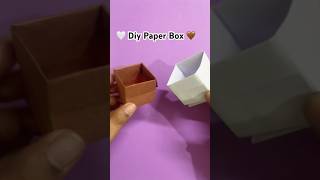 Diy Paper Box📦 [upl. by Aesoh]