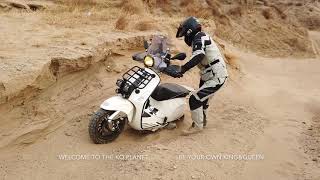 Vespa Sprint off road [upl. by Camm]