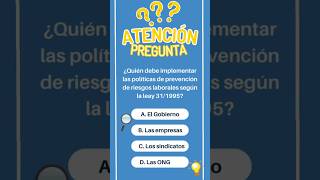 ❓ Pregunta de Examen TCAE ¿Sabes la respuesta correcta [upl. by Eneiluj47]