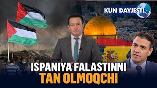 Ispaniya Falastinni tan olmoqchi – Dunyo dayjesti [upl. by Osmond]