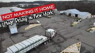 New York Makes Me Late AGAIN Trucking OTR Driver Kenworth [upl. by Gitlow]