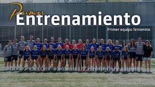 Primer entrenamiento  Primer equipo femenino  SD Eibar  2425 [upl. by Florance]