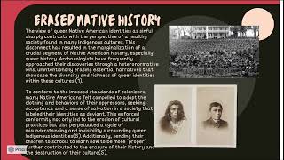 UNDRIP and Queer Native Americans [upl. by Hootman]