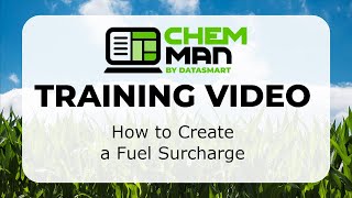 How To Create a Fuel Surcharge [upl. by Boarer405]