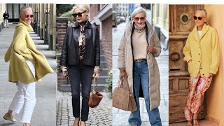 Elegant Milanese over 4050and60 How to dress elegantly in adulthood Exploring Italian street style [upl. by Kire]