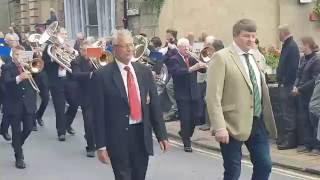 Pateley Bridge High Street on Nidderdale Show Day [upl. by Knoll]