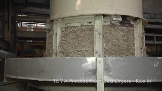 Kaolin Dryer Minerals  Kaolin production [upl. by Murdock974]