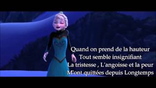 Lyrics  film Libérée délivrée la reine des neige [upl. by Oirad650]