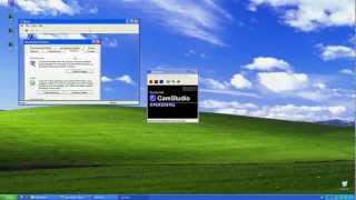 How To Ein Video mit CamStudio richtig aufnehmen [upl. by Brand506]