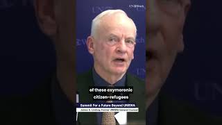 James Lindsay former General Counsel of UNRWA on the citizenrefugees of UNRWA [upl. by Godiva]