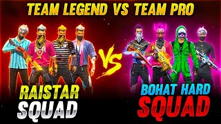 Raistar Squad VS Gullu Yt guild Squad Over Power Gameplay  Garena Free Fire  GyanGaming Guild😭 [upl. by Sofer569]