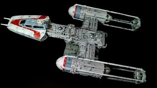 Building Bandais Star Wars YWing [upl. by Namlak]