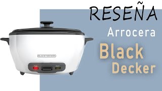 🚀🚀Análisis y Revisión de la Arrocera BLACK  DECKER RC506 Características Ventajas y Desventajas [upl. by Fifine707]