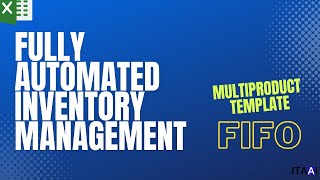 Excel Inventory Template with FIFO method of Inventory Valuation amp Automated Calculations excel [upl. by Divine]