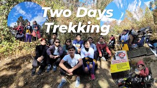 Two Days TrekTrekking To Kalijhar Phoktey DaraUttarey HomestayVlog Part 1 [upl. by Anived]