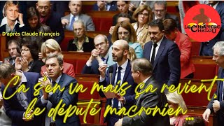 Ca sen va mais ça revient le député macronienquot daprès Cloclo goguette parodie assemblée [upl. by Denny57]