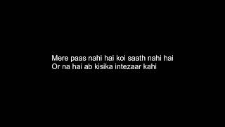 Ek Raat by vilen karaoke with lyrics [upl. by Ahsiadal]