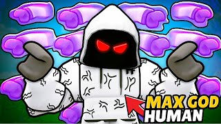 I Unlocked GOD HUMAN Final Transformation Blox Fruits [upl. by Aimal]