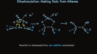 Synthesis of Diols by Dihydroxylation of Alkenes [upl. by Najib]