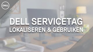 Hoe vind je een Dell service tag [upl. by Alil777]