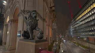 Paternoster Square To The Royal Court London 4K HDR Walk [upl. by Hildegard]