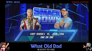 Cena vs Rhodes quotCenation Meets The American Nightmarequot [upl. by Preiser]