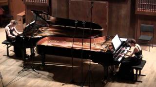 SaintSaëns quotDanse macabrequot for two pianos op40 [upl. by Mahsih]