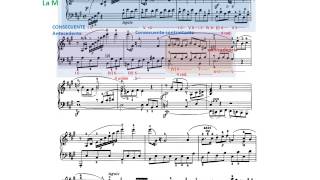 Beethoven Sonata para piano nº 2 IV Tema A Estructura semifrases [upl. by Nevai590]