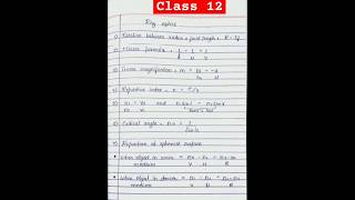 new physics Ray Optics  class 11 and 12 th [upl. by Htenywg]