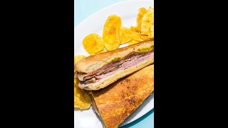 Making a Cuban Sandwich at Floridas Oldest Restaurant Shorts [upl. by Attikin897]