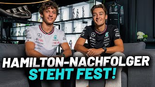 HamiltonNachfolger Antonelli bekommt das Mercedes Cockpit  Italien GP Monza  Formel 1 [upl. by Eldnik]