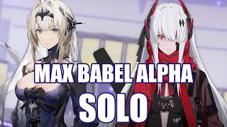 【战双帕弥什 Punishing Gray Raven】MAX BABEL ALPHA VS BIANCA SOLO [upl. by Aneeled901]