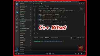 C Bitset Class  Software Coding Tutorials Channel [upl. by Kristofer]