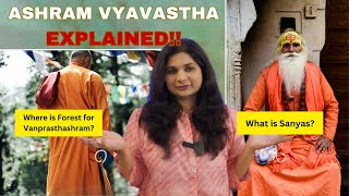 Is Ashram Vyavastha STILL Relevant  Indian Social System  CTRL  F Bharat [upl. by Kcinemod]