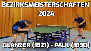 Bezirksmeisterschaften Glänzer 1521  Paul 1630 [upl. by Ymled376]