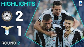 UDINESELAZIO 21  HIGHLIGHTS  Lucca and Thauvin seal massive win for hosts  Serie A 202425 [upl. by Moreville]