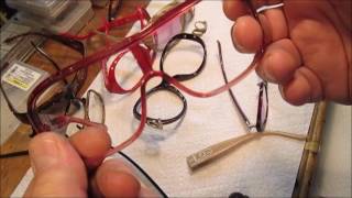 Repairing Plastic Eyeglass Frames [upl. by Iaras255]