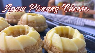 Apam Pisang cheeseIf you have banana amp cheese you can make a delicious banana steam cake [upl. by Ellennoj]