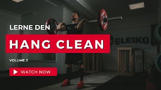 Umsetzen ad Hang  Hang Clean  Gewichtheben  Weightlifting  Olympic Lifting [upl. by Athiste43]