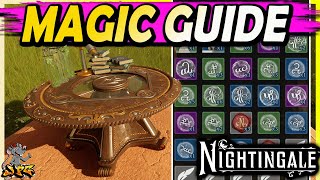 NIGHTINGALE ENCHANTERS FOCUS GUIDE  Infusions Charms And Enchantments Explained How To Use Magic [upl. by Liagaba]