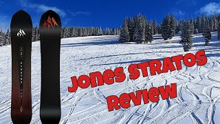 The 2024 Jones Stratos Snowboard Review [upl. by Hnil660]